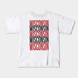 Wisconsin x 5 Kids T-Shirt